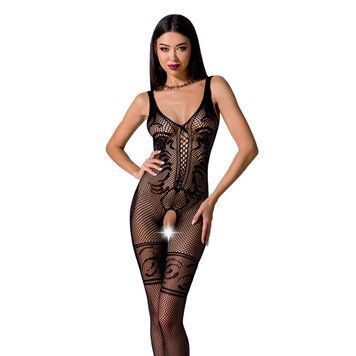 Бодистокинг Passion BS069 black, комбинезон, имитация чулок и боди PBS069B фото Купить   Passion (Польща) 803 грн
