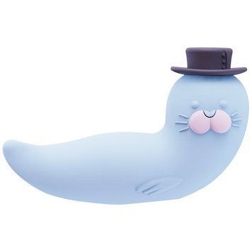 Вакуумный вибратор CuteVibe Franky Blue SO6549 фото Купить   KISSTOY (Китай) 1 755 грн