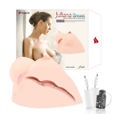 Мастурбатор Kokos Juilana Breast 2WayPlus с вибрацией и массажем SO2485 фото Купить   Kokos (Південна Корея) 4 619 грн