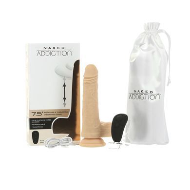 Фалоімітатор з ротацією та пульсацією Naked ADDICTION The Freak 7,5&Prime; Rotating & Thrusting Vibrating SO5590 фото Купити Фалоімітатор з ротацією та пульсацією Naked ADDICTION The Freak 7,5&Prime; Rotating & Thrusting Vibrating  ADDICTION  3 917 грн