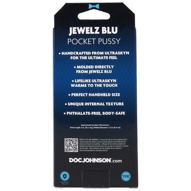 Мастурбатор Doc Johnson Jewelz Blu SX4439 фото Купити Мастурбатор Doc Johnson Jewelz Blu  Doc Johnson  1 559 грн