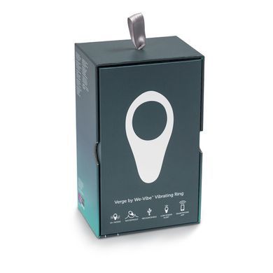 Смарт-виброкольцо под одежду VERGE BY WE-VIBE SLATE, охватывает пенис и мошонку, 10 режимов SO1701 фото Купить   We-Vibe (Канада) 3 233 грн