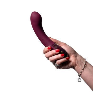 Вібратор для точки G Hot Octopuss KURVE, Treble and Bass Technology, 2 мотори, м&rsquo;який кінчик SO8728 фото Купити Вібратор для точки G Hot Octopuss KURVE, Treble and Bass Technology, 2 мотори, м&rsquo;який кінчик  Hot Octopuss (Великобританія) 4 249 грн
