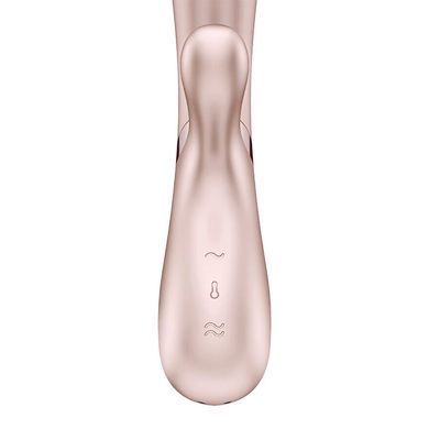 Смарт вибратор-кролик с подогревом Satisfyer Hot Lover Nude SO5543 фото Купить   Satisfyer (Німеччина) 2 540 грн