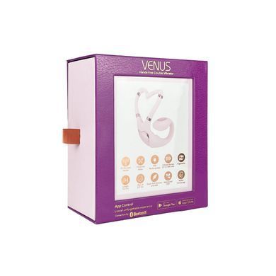 Смарт-вибратор для пар Adrien Lastic Venus + APP, двойной, можно носить под одеждой, 10 режимов SX1283 фото Купить   Adrien Lastic  4 480 грн