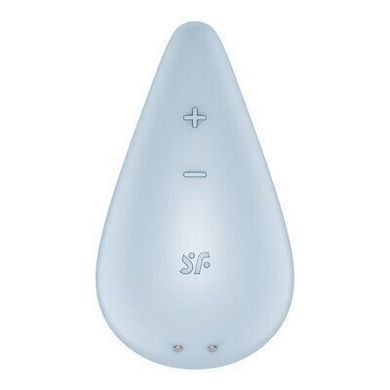 Вібратор для зовнішньої стимуляції Satisfyer Dew Drop Blue, 2 мотори, 12 режимів, м&rsquo;який корпус SX1211 фото Купити Вібратор для зовнішньої стимуляції Satisfyer Dew Drop Blue, 2 мотори, 12 режимів, м&rsquo;який корпус  Satisfyer (Німеччина) 1 903 грн