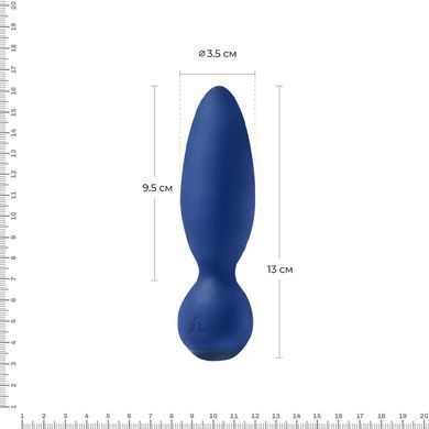 Анальная вибропробка Adrien Lastic Little Rocket макс. диаметр 3,5см, soft-touch SO4482 фото Купить   Adrien Lastic  1 884 грн