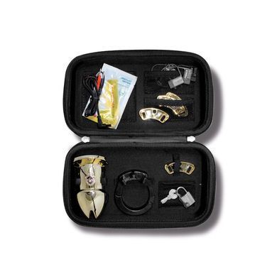 Клітка для члена з електростимуляцією Mystim Pubic Enemy No 1 - Gold Edition SO3809 фото Купити Клітка для члена з електростимуляцією Mystim Pubic Enemy No 1 - Gold Edition  Mystim (Німеччина) 6 375 грн