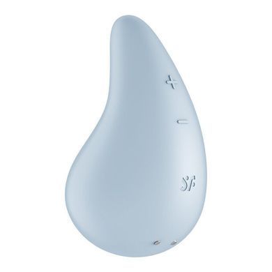 Вібратор для зовнішньої стимуляції Satisfyer Dew Drop Blue, 2 мотори, 12 режимів, м&rsquo;який корпус SX1211 фото Купити Вібратор для зовнішньої стимуляції Satisfyer Dew Drop Blue, 2 мотори, 12 режимів, м&rsquo;який корпус  Satisfyer (Німеччина) 1 903 грн