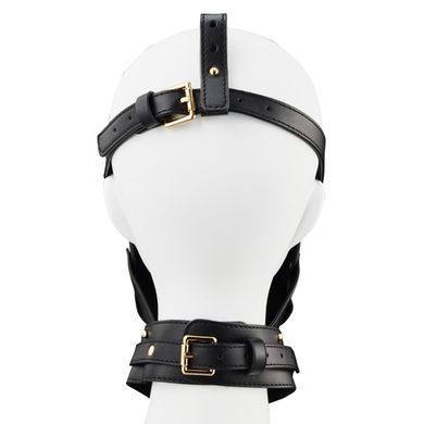 Маска-збруя для мінету з повідцем LOCKINK SEVANDA Blowjob Head Muzzle with Leash, чорна SX0912 фото Купити Маска-збруя для мінету з повідцем LOCKINK SEVANDA Blowjob Head Muzzle with Leash, чорна  LOCKINK (Китай) 2 771 грн