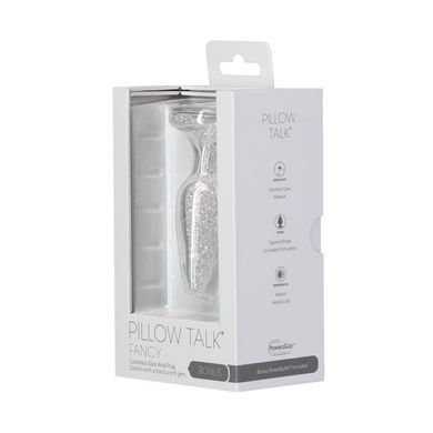 Стеклянная анальная пробка Pillow Talk Fancy Luxurious Glass Anal Plug, ⌀3,1см, вибропуля в подарок SO6833 фото Купить   Pillow Talk (Канада) 1 293 грн
