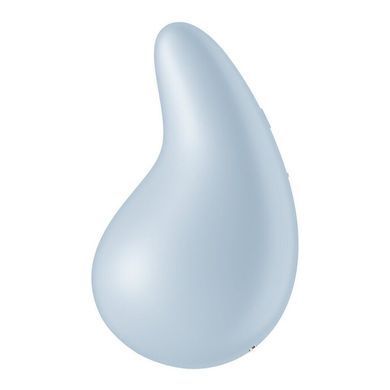 Вібратор для зовнішньої стимуляції Satisfyer Dew Drop Blue, 2 мотори, 12 режимів, м&rsquo;який корпус SX1211 фото Купити Вібратор для зовнішньої стимуляції Satisfyer Dew Drop Blue, 2 мотори, 12 режимів, м&rsquo;який корпус  Satisfyer (Німеччина) 1 903 грн