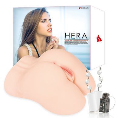 Мастурбатор Kokos Hera Hip Real 2WayPlus з функцією масажу та вібрацією SO2482 фото Купити Мастурбатор Kokos Hera Hip Real 2WayPlus з функцією масажу та вібрацією  Kokos (Південна Корея) 6 005 грн