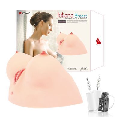 Мастурбатор Kokos Juilana Breast 2WayPlus с вибрацией и массажем SO2485 фото Купить   Kokos (Південна Корея) 4 619 грн