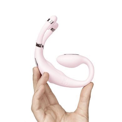 Смарт-вибратор для пар Adrien Lastic Venus + APP, двойной, можно носить под одеждой, 10 режимов SX1283 фото Купить   Adrien Lastic  4 480 грн