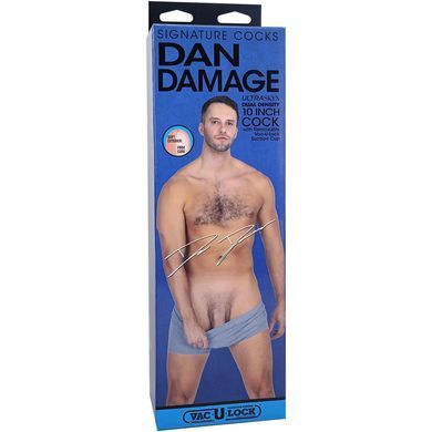 Фалоімітатор Doc Johnson Signature Cocks Dan Damage 10 inch UltraSkyn SX2535 фото Купити Фалоімітатор Doc Johnson Signature Cocks Dan Damage 10 inch UltraSkyn  Doc Johnson (США) 4 665 грн