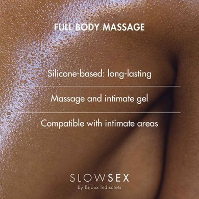 Силіконовий гель для масажу всього тіла Bijoux Indiscrets Slow Sex Full body massage SO5905 фото Купити Силіконовий гель для масажу всього тіла Bijoux Indiscrets Slow Sex Full body massage  Bijoux Indiscrets  720 грн