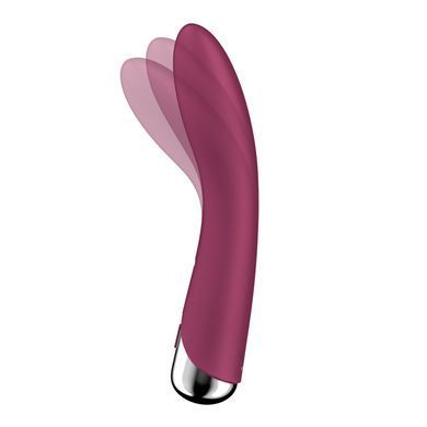Вибратор точки G с вращением Satisfyer Spinning Vibe 1 Red, 2 мотора SX0558 фото Купить   Satisfyer (Німеччина) 2 217 грн
