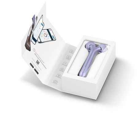 Електронний ультразвуковий ролик для обличчя GESKE Sonic Facial Roller 4в1 purple HB0178 фото Купити Електронний ультразвуковий ролик для обличчя GESKE Sonic Facial Roller 4в1 purple  GESKE 1 699 грн