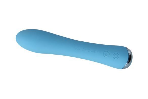 Вибратор с подогревом FairyGasm WowGenie blue, подогрев до 42 &deg;C SX0653 фото Купить   FairyGasm (Польща) 2 771 грн