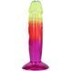 Дилдо Doc Johnson Crystal Jellies - 6.5 Inch Classic Dong - Rainbow SX4489 фото 4