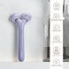 Електронний ультразвуковий ролик для обличчя GESKE Sonic Facial Roller 4в1 purple HB0178 фото 3