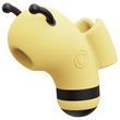 Вакуумный стимулятор с микротоками KISSTOY Beebe Yellow, на палец SO6550 фото Купить   CuteVibe (Китай) 2 032 грн