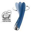 Вібратор точки G з обертанням Satisfyer Spinning Vibe 1 Blue, 2 мотори Satisfyer  &mdash; фото