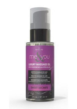 Массажное масло Sensuva Me&You - Sweet Secrets (Pomegranate, Fig, Coconut & Plumeria) 59 мл SO9832 фото Купить   Sensuva (США) 526 грн