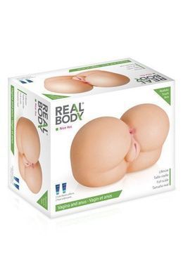 Мастурбатор-попка Real Body &mdash; Nice Ass, два входа: вагина и попка SO2214 фото Купить   Real Body (Франція) 12 011 грн