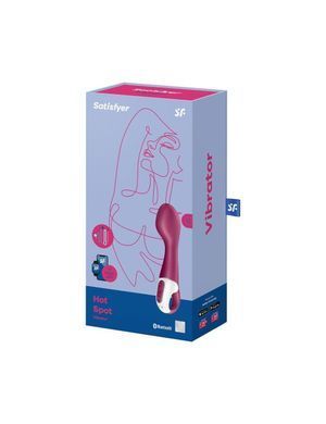 Смарт вібратор точки G Satisfyer Hot Spot з функцією підігріву SO6105 фото Купити Смарт вібратор точки G Satisfyer Hot Spot з функцією підігріву  Satisfyer  2 005 грн