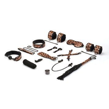 БДСМ-набір Liebe Seele Leopard Print 13pcs set, 13 предметів SO9506 фото Купити БДСМ-набір Liebe Seele Leopard Print 13pcs set, 13 предметів  Liebe Seele (Японія) 2 956 грн