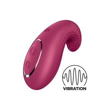 Вібратор Satisfyer Dipping Delight Berry, 2 мотори, гнучкий кінчик SO6990 фото Купити Вібратор Satisfyer Dipping Delight Berry, 2 мотори, гнучкий кінчик  Satisfyer (Німеччина) 1 265 грн