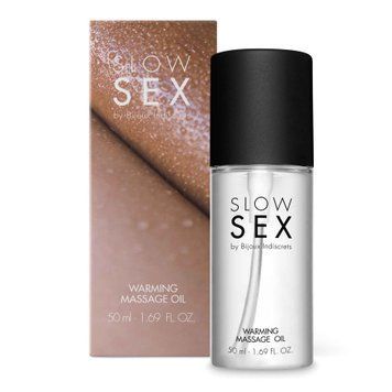Розігрівальна їстівна масажна олія Bijoux Indiscrets Slow Sex Warming massage oil SO5906 фото Купити Розігрівальна їстівна масажна олія Bijoux Indiscrets Slow Sex Warming massage oil  Bijoux Indiscrets  720 грн