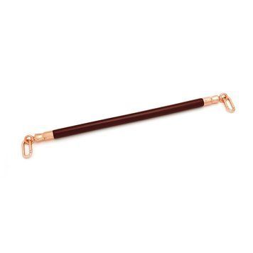 Фиксатор-распорка для ног или рук Liebe Seele Wine Red Spreader Bar, дерево + натуральная кожа SO9457 фото Купить   Liebe Seele (Японія) 1 755 грн