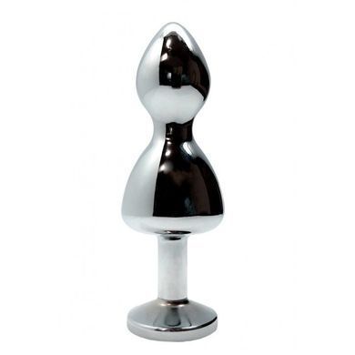 Металлическая анальна пробка Wooomy Lollypop Double Ball Metal Plug Blue L диаметр 3,5, длина 10,5см SO7419 фото Купить   Wooomy (Іспанія) 960 грн