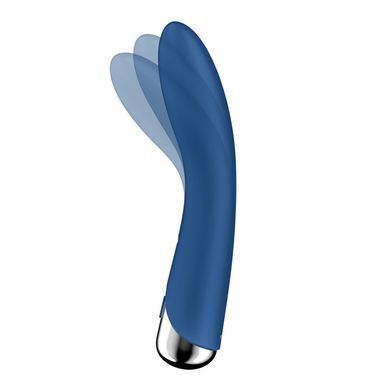 Вібратор точки G з обертанням Satisfyer Spinning Vibe 1 Blue, 2 мотори Satisfyer  &mdash; фото
