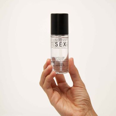 Розігрівальна їстівна масажна олія Bijoux Indiscrets Slow Sex Warming massage oil SO5906 фото Купити Розігрівальна їстівна масажна олія Bijoux Indiscrets Slow Sex Warming massage oil  Bijoux Indiscrets  720 грн