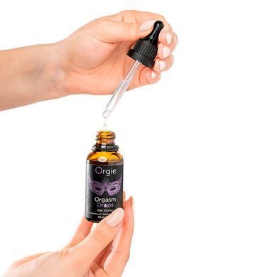 Возбуждающие капли для клитора Orgie Orgasm Drops, 30 мл, эффект разогрева и охлаждения SX1529 фото Купить   Orgie (Бразилія-Португалія) 683 грн