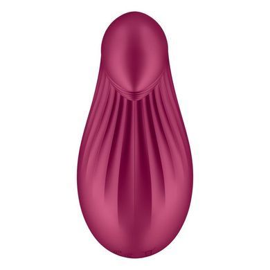 Вибратор Satisfyer Dipping Delight Berry, 2 мотора, гибкий кончик SO6990 фото Купить   Satisfyer (Німеччина) 1 265 грн