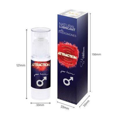 Смазка на водной основе MAI Attraction for Him (50 мл) с феромонами для него SO6046 фото Купить   MAI (Іспанія) 627 грн