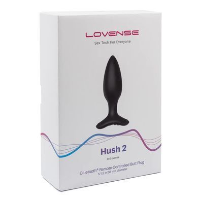 Анальна смарт-вібропробка Lovense Hush 2, розмір S SO6350 фото Купити Анальна смарт-вібропробка Lovense Hush 2, розмір XS  Lovense (Гонконг) 4 619 грн