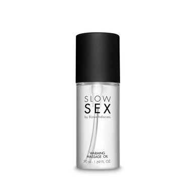 Розігрівальна їстівна масажна олія Bijoux Indiscrets Slow Sex Warming massage oil SO5906 фото Купити Розігрівальна їстівна масажна олія Bijoux Indiscrets Slow Sex Warming massage oil  Bijoux Indiscrets  720 грн