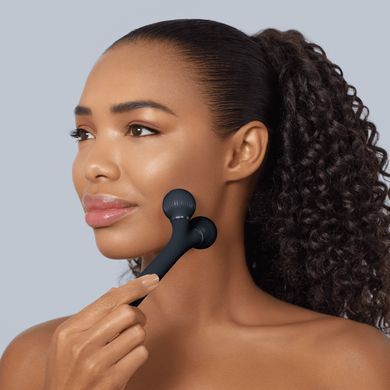 Електронний ультразвуковий ролик для обличчя GESKE Sonic Facial Roller 4в1 black HB0179 фото Купити Електронний ультразвуковий ролик для обличчя GESKE Sonic Facial Roller 4в1 black  GESKE 1 699 грн