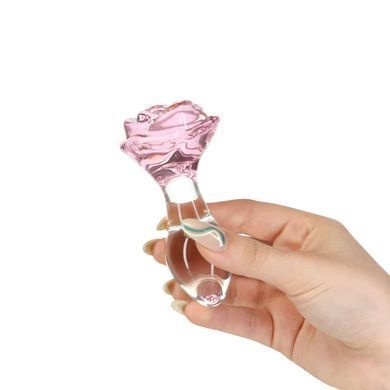 Скляна анальна пробка Pillow Talk Rosy Luxurious Glass Anal Plug, ⌀3,3 см, віброкуля в подарунок SO6834 фото Купити Скляна анальна пробка Pillow Talk Rosy Luxurious Glass Anal Plug, ⌀3,3 см, віброкуля в подарунок  Pillow Talk (Канада) 1 293 грн