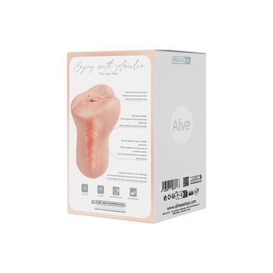 Мастурбатор-вагіна Alive Amelia Super Realistic Masturbator S Flesh, реалістичний канал SX1284 фото Купити Мастурбатор-вагіна Alive Amelia Super Realistic Masturbator S Flesh, реалістичний канал  Alive  1 477 грн