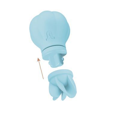 Вібратор Adrien Lastic Caress Blue з насадками для стимуляції ерогенних зон, які обертаються. SO9931 фото Купити Вібратор Adrien Lastic Caress Blue з насадками для стимуляції ерогенних зон, які обертаються.  Adrien Lastic 2 309 грн