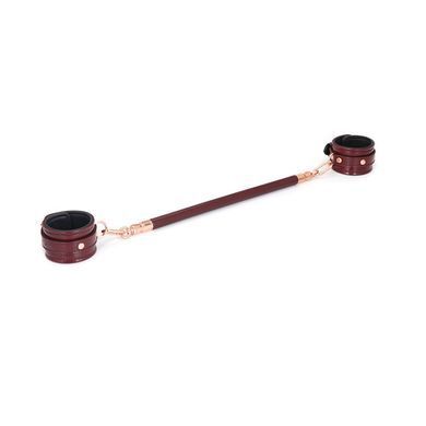 Фіксатор-розпірка для ніг або рук Liebe Seele Wine Red Spreader Bar, дерево + натуральна шкіра SO9457 фото Купити Фіксатор-розпірка для ніг або рук Liebe Seele Wine Red Spreader Bar, дерево + натуральна шкіра  Liebe Seele (Японія) 1 755 грн