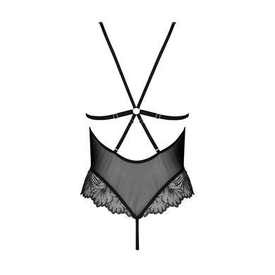 Боди Passion DELIENA BODY L/XL, black SO8415 фото Купить   Passion (Польща) 2 438 грн