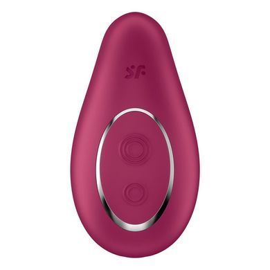 Вибратор Satisfyer Dipping Delight Berry, 2 мотора, гибкий кончик SO6990 фото Купить   Satisfyer (Німеччина) 1 265 грн